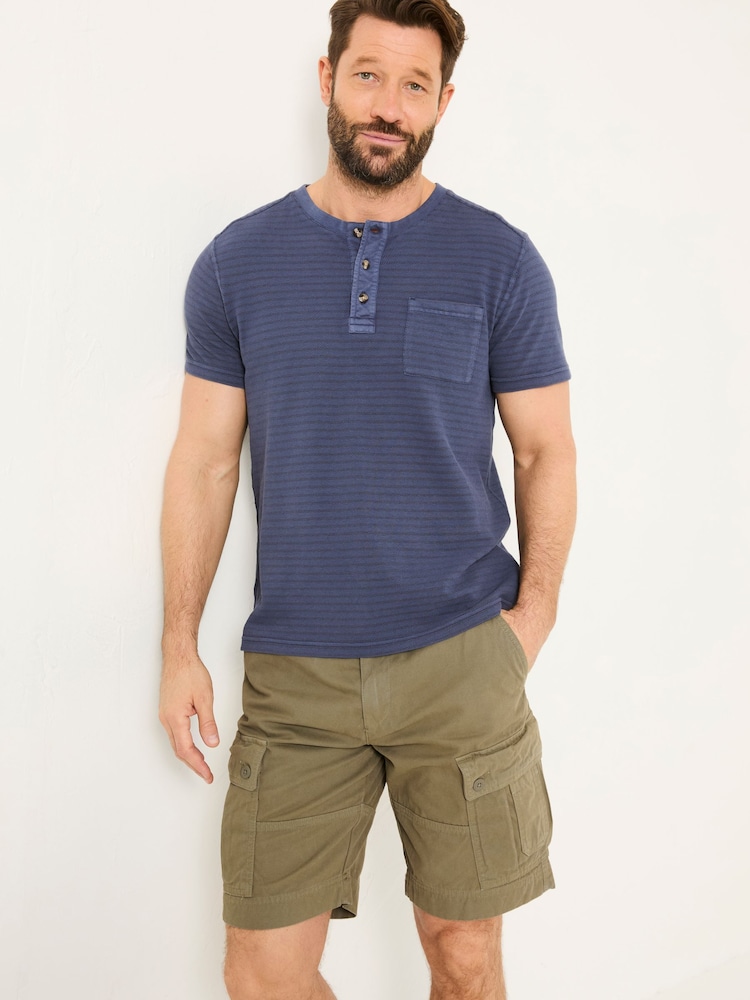 FatFace Breakyard Khaki Green Cargo Shorts - Image 1 of 8