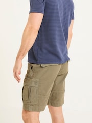 FatFace Breakyard Khaki Green Cargo Shorts - Image 2 of 8
