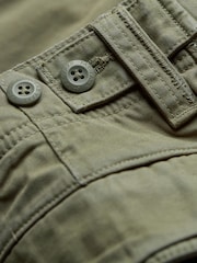 FatFace Breakyard Khaki Green Cargo Shorts - Image 7 of 8