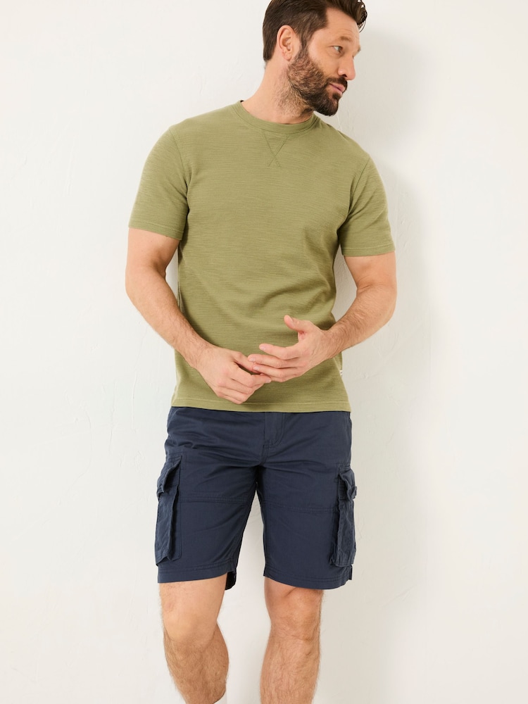 FatFace Bude Navy Cargo Shorts - Image 1 of 9