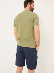 FatFace Bude Navy Cargo Shorts - Image 2 of 9
