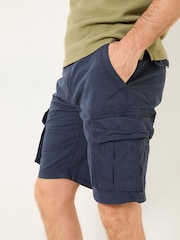 FatFace Bude Navy Cargo Shorts - Image 5 of 9