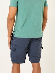 FatFace Bude Navy Cargo Shorts - Image 6 of 9