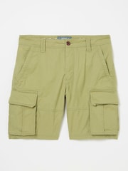 FatFace Bude Olive Green Cargo Shorts - Image 6 of 6