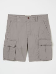 FatFace Bude Light Grey Cargo Shorts - Image 5 of 5