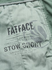 FatFace Dusky Green Stow Cord Shorts - Image 6 of 7