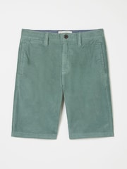 FatFace Dusky Green Stow Cord Shorts - Image 7 of 7