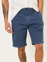 FatFace Navy Stow Garment Dye Shorts - Image 4 of 8