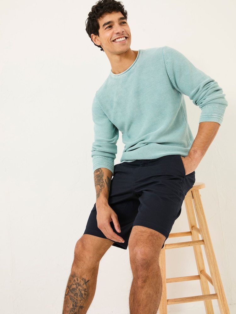 Azul marino - Pantalones cortos chinos de FatFace - Imagen 2 de 6