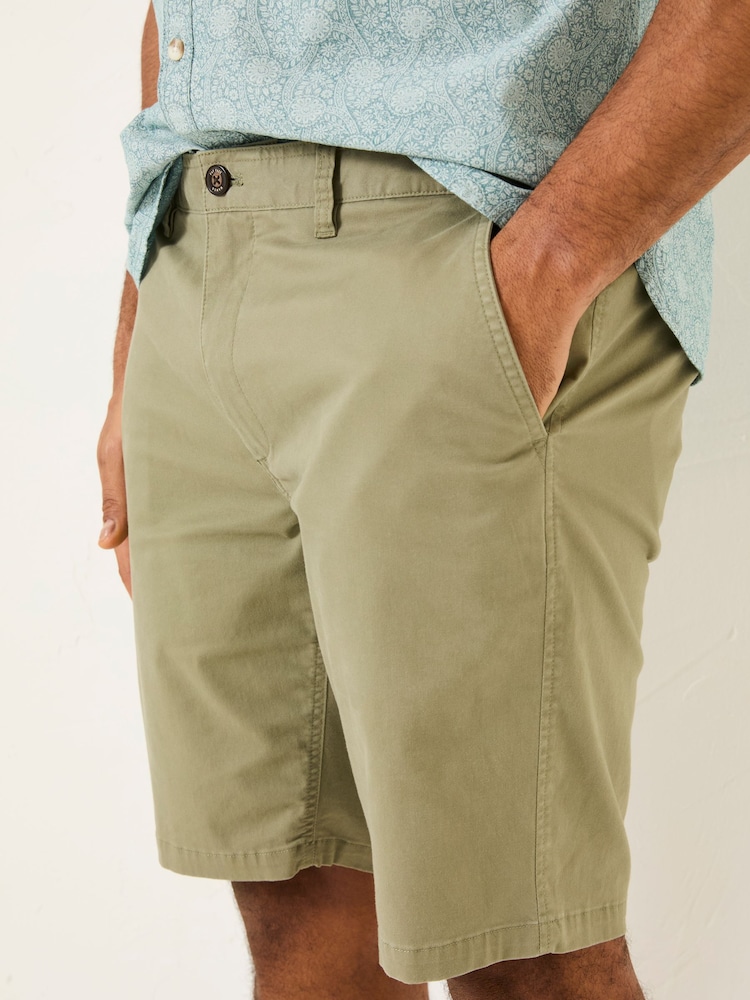 Verde caqui - Pantalones cortos chinos de FatFace - Imagen 1 de 7