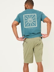 Verde caqui - Pantalones cortos chinos de FatFace - Imagen 3 de 7