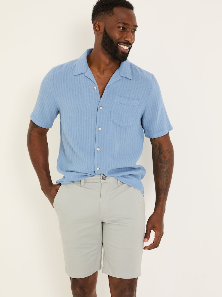 Gris claro - Pantalones cortos chinos de FatFace - Imagen 1 de 6