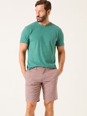 FatFace Mawes Purple Chino Shorts - Image 1 of 5