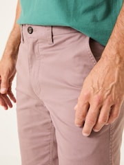 FatFace Mawes Purple Chino Shorts - Image 4 of 5