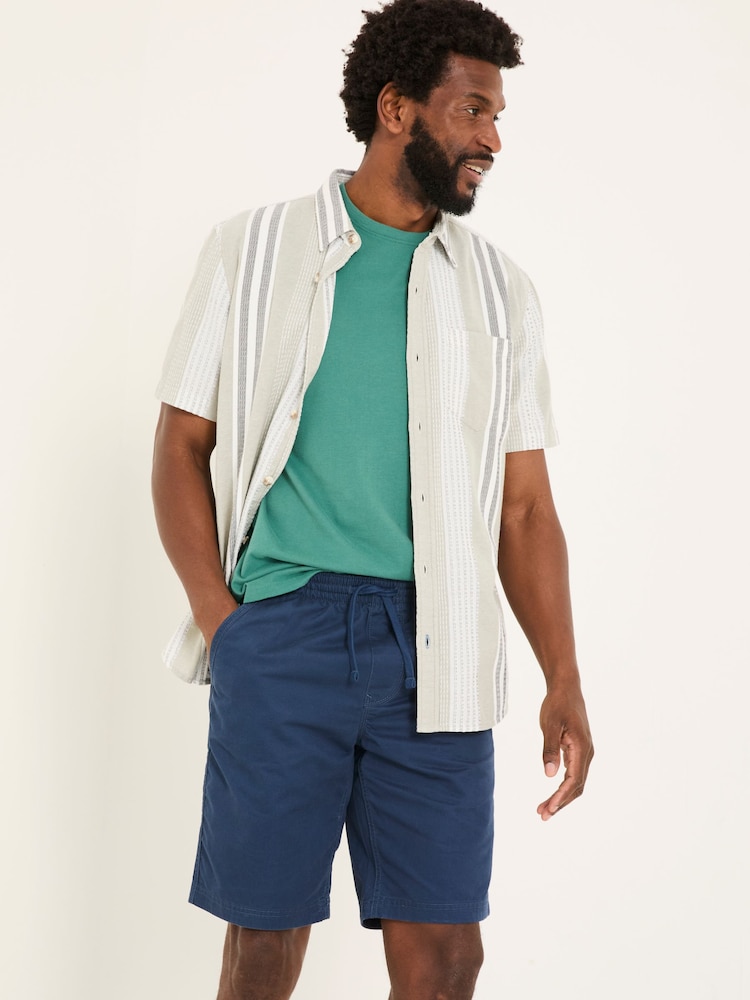 FatFace Seaton Navy Pull On Shorts - Image 1 of 5