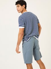 FatFace Light Blue Stow Garment Dye Shorts - Image 4 of 7