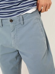 FatFace Light Blue Stow Garment Dye Shorts - Image 6 of 7
