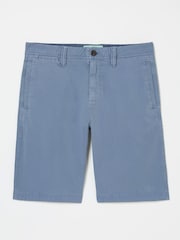 FatFace Light Blue Stow Garment Dye Shorts - Image 7 of 7