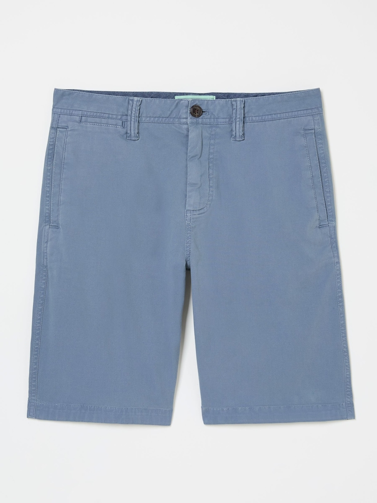 FatFace Light Blue Stow Garment Dye Shorts - Image 7 of 7