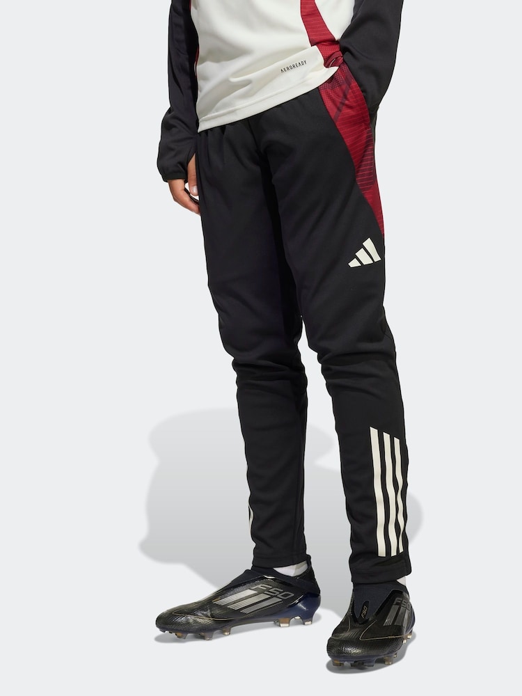 adidas Black Kids Manchester United Tiro 24 Training Pants - Image 1 of 6 adidas Black Kids Manchester United Tiro 24 Training Pants - Image 1 of 6