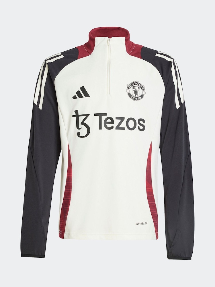 adidas Kids Manchester United Tiro 24 Training Top - Image 8 of 8
