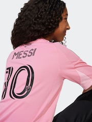 adidas Pink Kids Inter Miami CF 25/26 Messi Home Jersey - Image 5 of 7