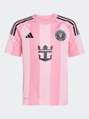 adidas Pink Kids Inter Miami CF 25/26 Messi Home Jersey - Image 6 of 7