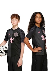 adidas Kids Inter Miami CF 25/26 Messi Away Jersey Football Shirt - Imagen 1 de 4