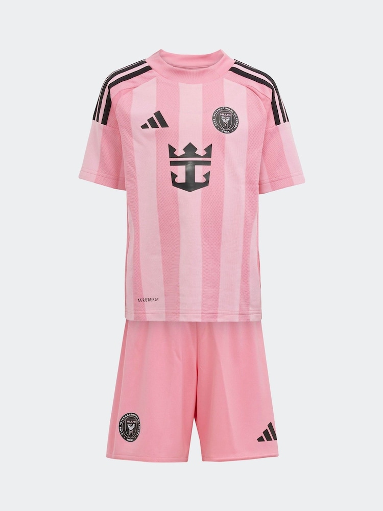 adidas Pink Kids Home Kit - Image 1 of 7