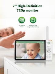 Leapfrog Toys LF920HD 7 inch HD Video Baby Monitor - Image 2 of 6