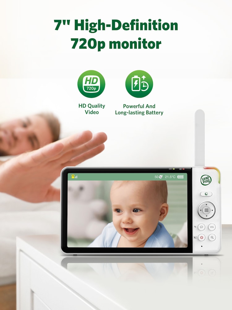 Leapfrog Toys LF920HD 7 inch HD Video Baby Monitor - Image 2 of 6