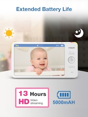 V-Tech WM7367HD 7Inch Video Baby Monitor - Image 6 of 6