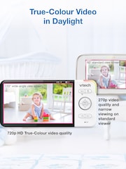 V-Tech RM5755HD 5 inch Smart WiFi 1080p Video Baby Monitor - Image 3 of 6