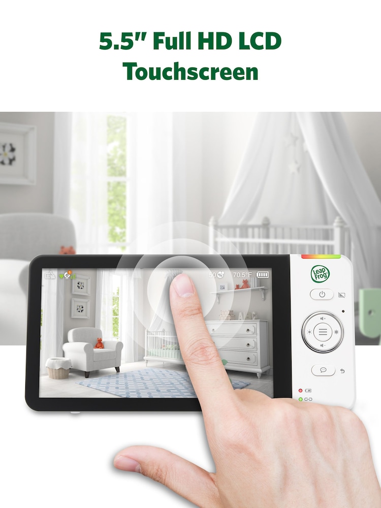 Leapfrog Toys LF2936HD Touch Screen WiFi Smart Baby Monitor - Image 2 of 6 Leapfrog Toys LF2936HD Touch Screen WiFi Smart Baby Monitor - Image 2 of 6