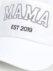 Dollymix Mama Personalised Logo 100% Cotton Cap - Image 2 of 4
