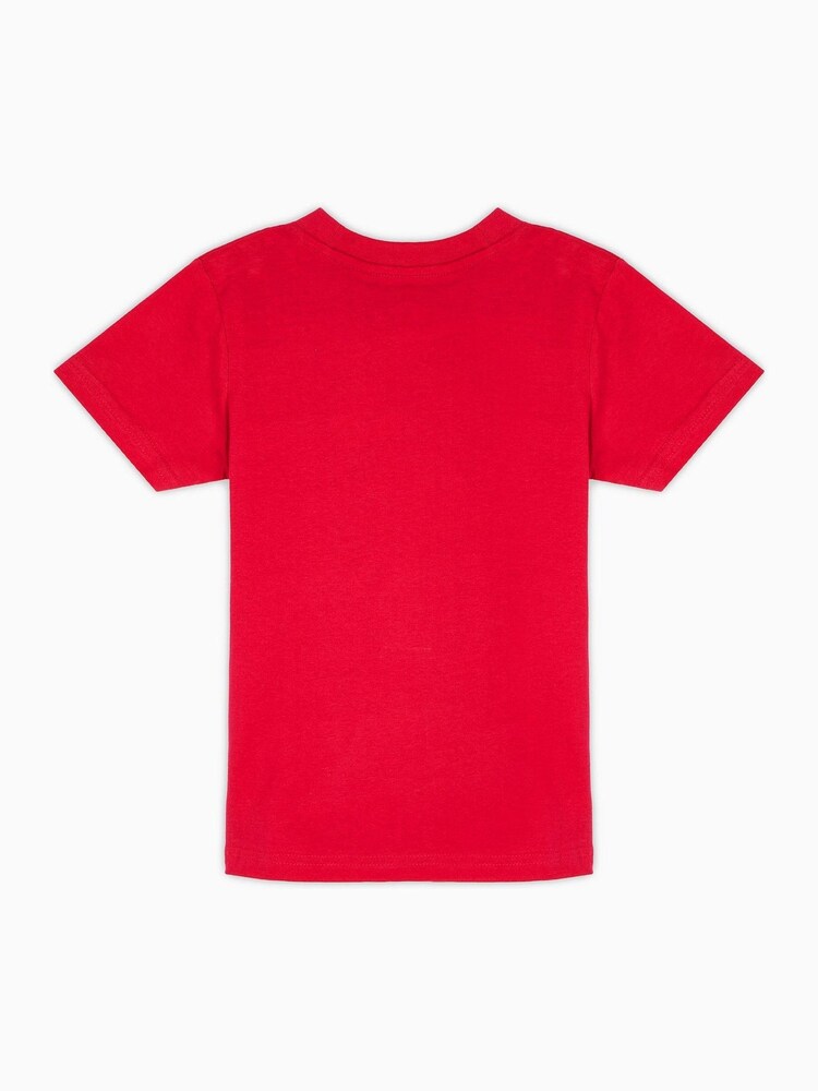 Dollymix Baby/Toddler Red 100% Cotton Personalised Cracked Easter Egg T-Shirt - Image 3 of 3