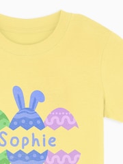 Dollymix Baby/Toddler 100% Cotton Personalised Cracked Easter Egg T-Shirt - Image 2 of 3