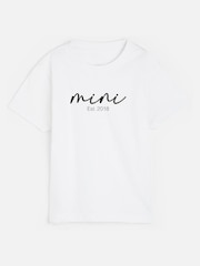 Dollymix Mini 100% Cotton Personalised Logo T-Shirt - Image 1 of 3