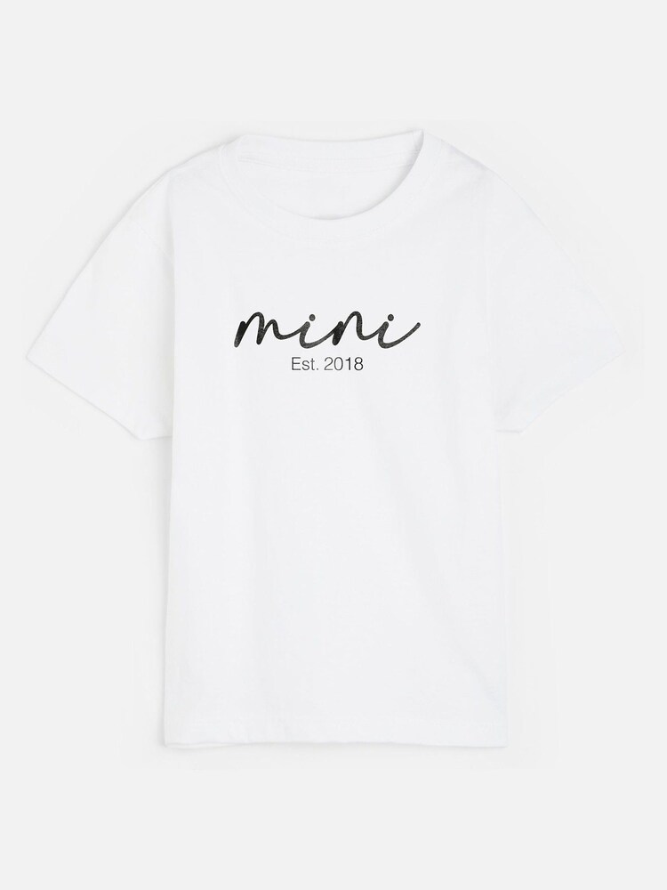 Dollymix Mini 100% Cotton Personalised Logo T-Shirt - Image 1 of 3