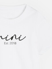 Dollymix Mini 100% Cotton Personalised Logo T-Shirt - Image 2 of 3