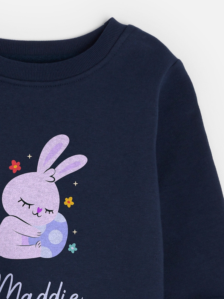 Dollymix Personalised Bunny Sweatshirt - Image 2 of 3