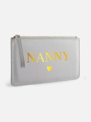 Nanny Grey Personalised Accessory Pouch by Dollymix - Image 3 of 4