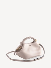 Ganni Grey Small Mini Bou Print Bag - Image 5 of 9