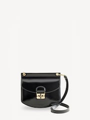 GANNI Black Small APO-G Patent Bag - Image 1 of 7