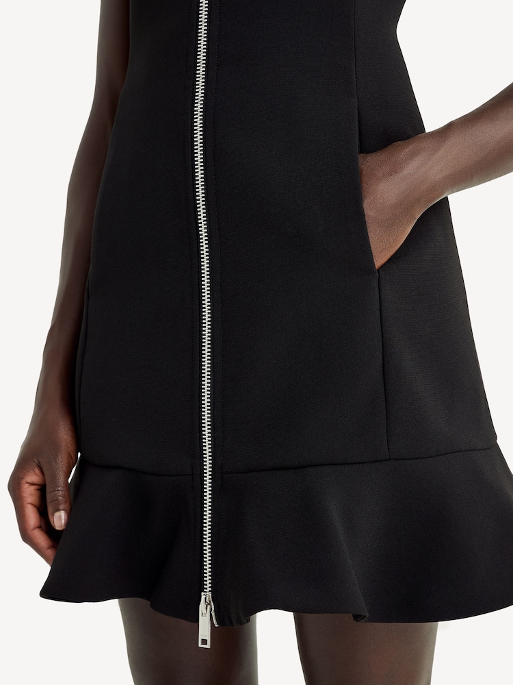 knee length dresses for ladies Bonded Crepe Mini Dress main image 1