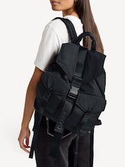 GANNI Black Tech Backpack - Image 3 of 7