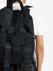 GANNI Black Tech Backpack - Image 4 of 7