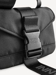 GANNI Black Tech Mini Satchel Bag - Image 6 of 8