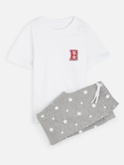 Dollymix Kids Personalised Monogram Matching White Pyjamas - Image 1 of 3