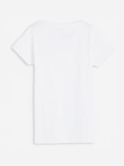 Dollymix Female Personalised The Future 100% Cotton White Pyjama Shorts Set - Image 3 of 3